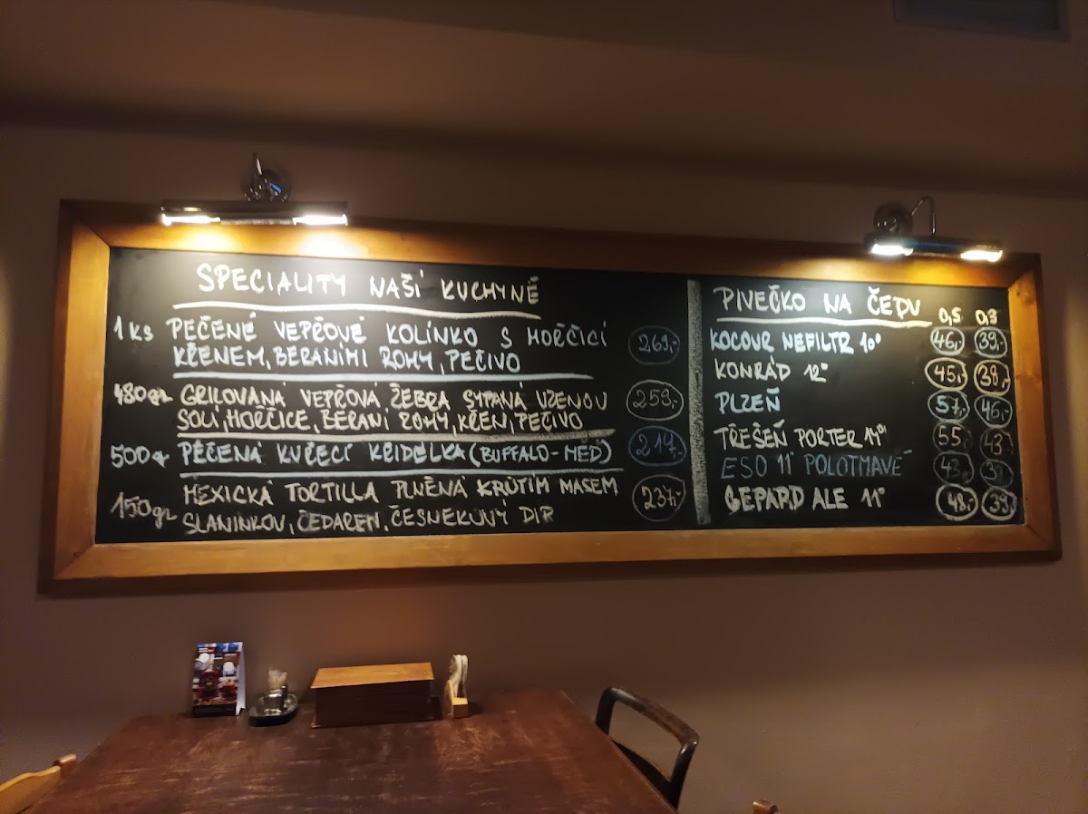 Menu Tavern On Kamýku-5