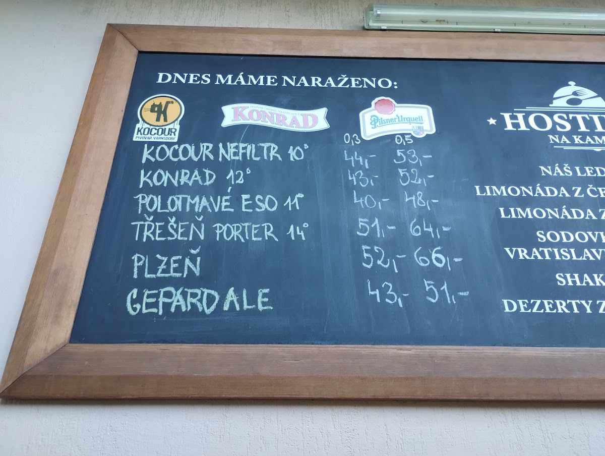 Menu Tavern On Kamýku-7