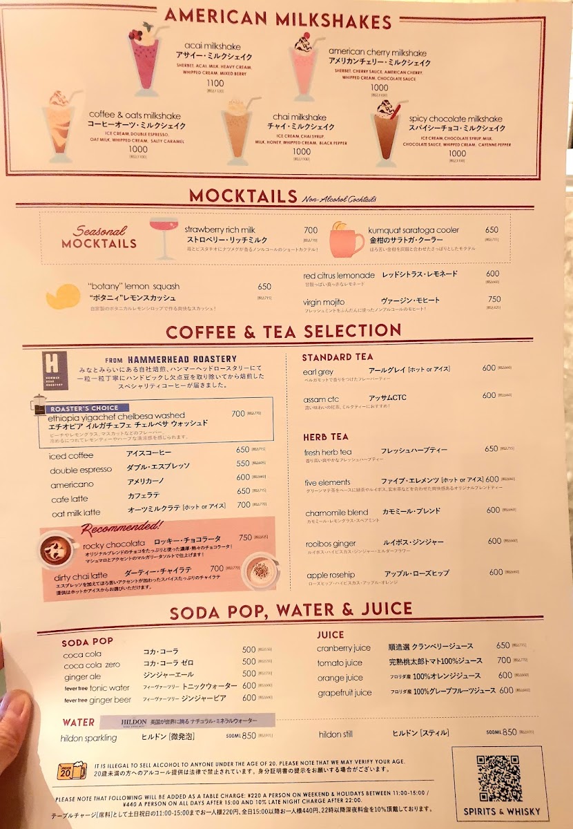 Menu Tavern On S-6
