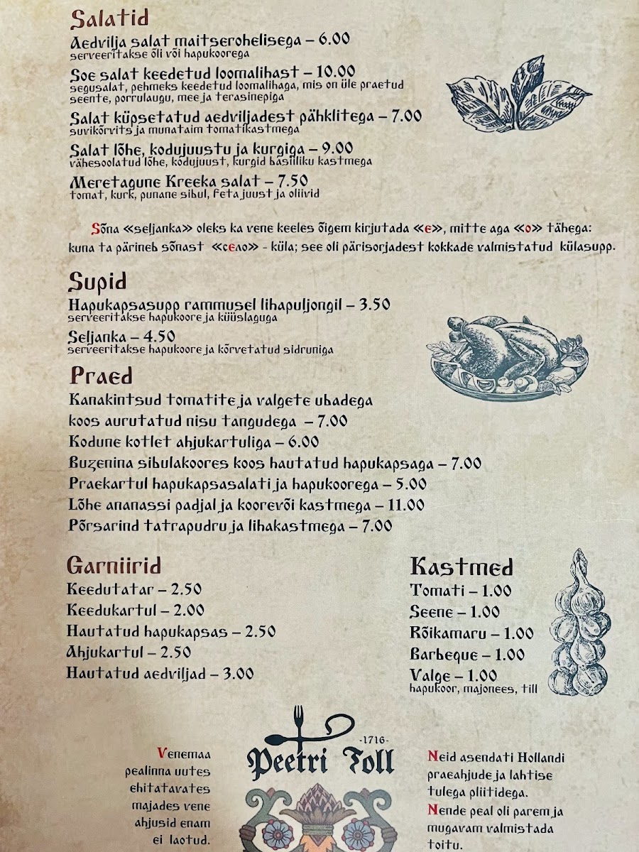 Menu Tavern Peetri Toll-1