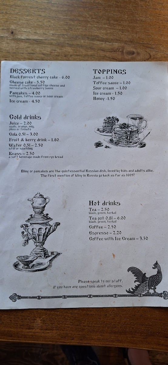 Menu Tavern Peetri Toll-10