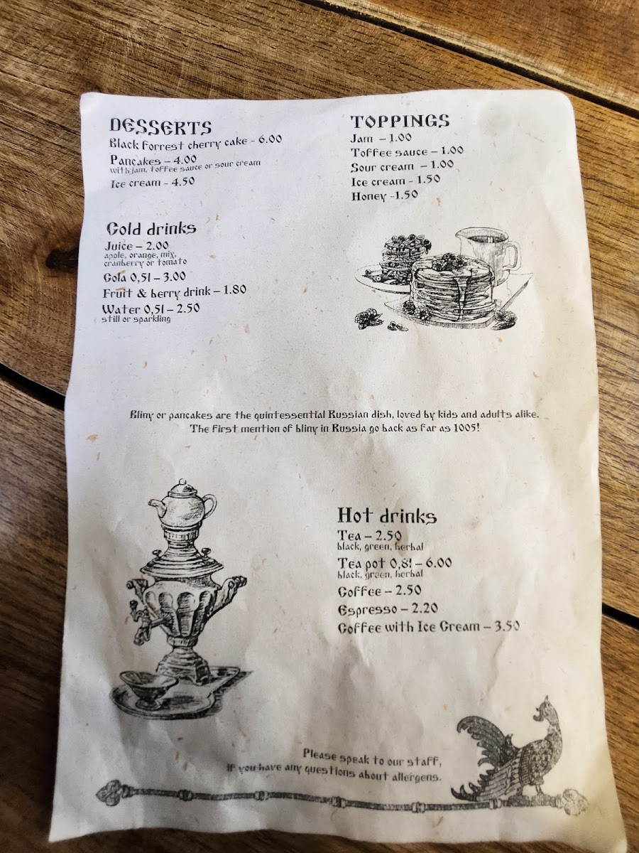 Menu Tavern Peetri Toll-4