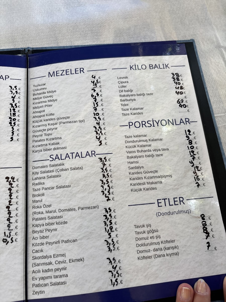 Menu Tavern 'port'-5
