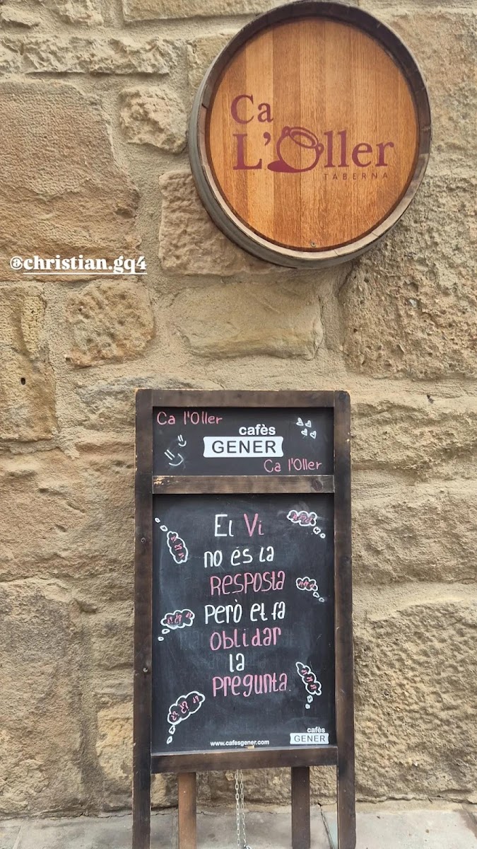 Menu Taverna Ca L’Oller-1