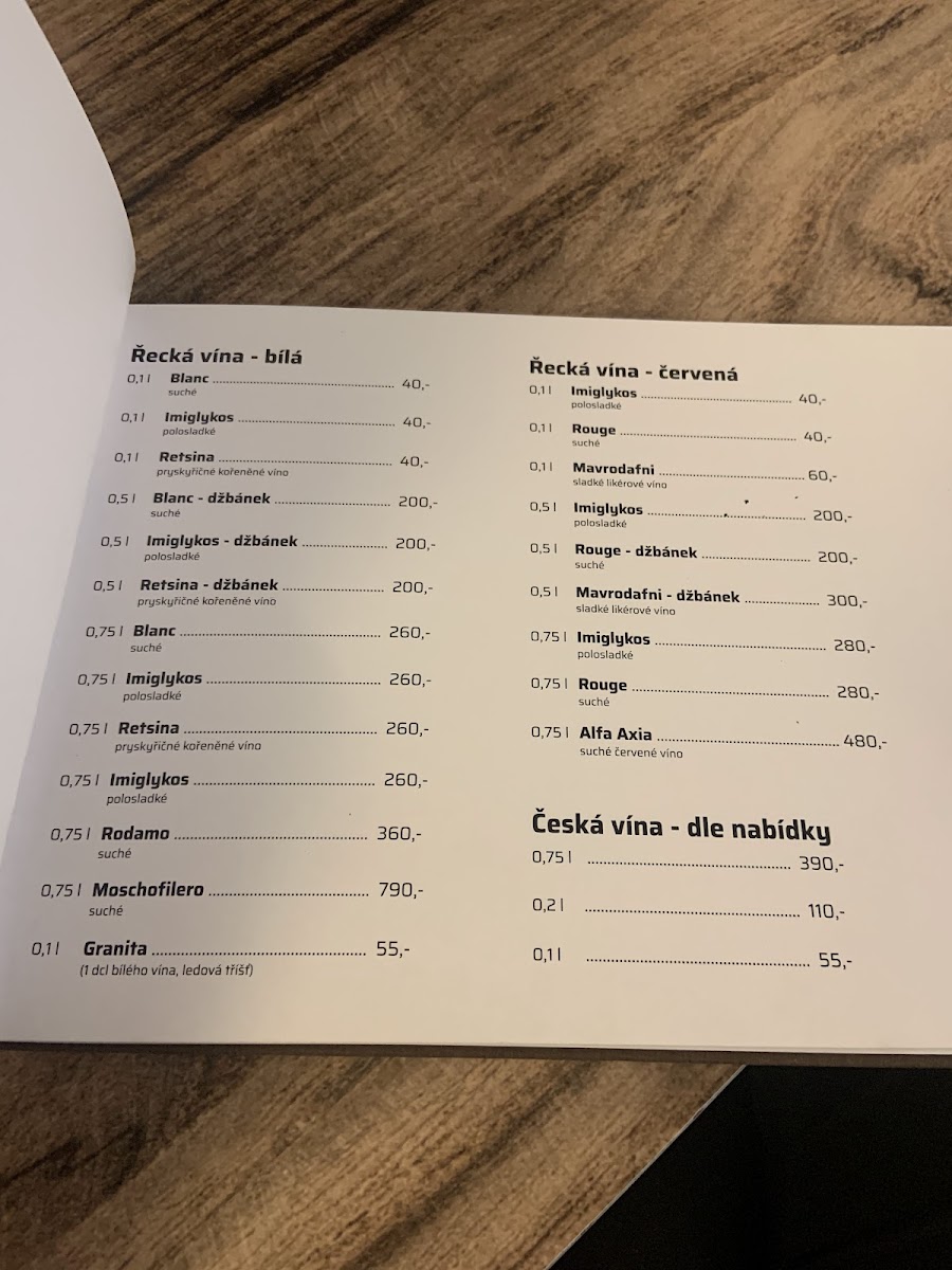 Menu Taverna Elpida - Řecká Restaurace-1