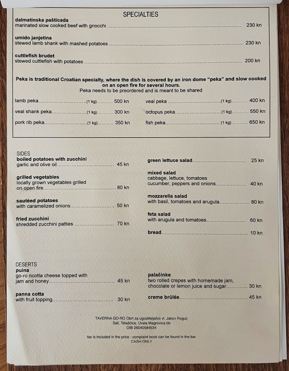 Menu Taverna Go-Ro-2