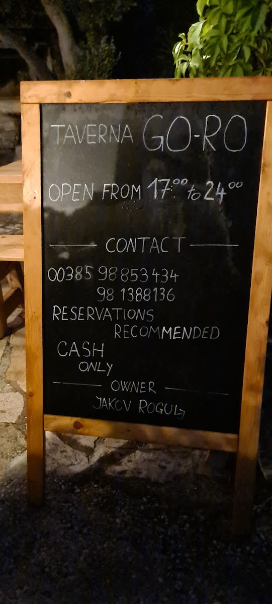 Menu Taverna Go-Ro-7