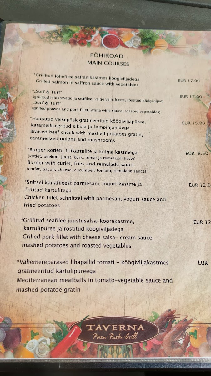 Menu Taverna Pizzeria-5
