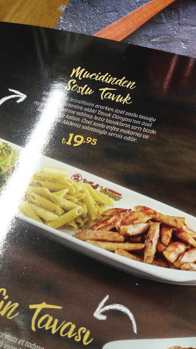 Menu Tavuk Dünyası Görükle Cadde-3