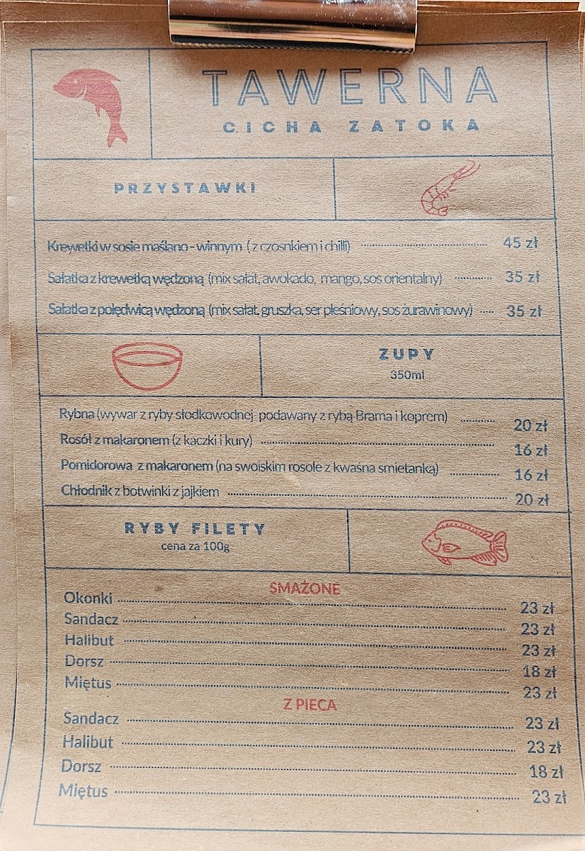 Menu Tawerna Cicha Zatoka-3