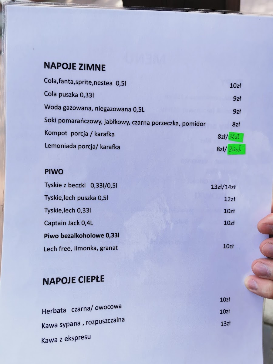 Menu Tawerna Cicha Zatoka-7
