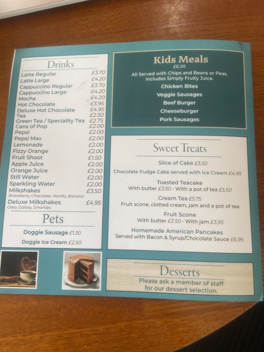 Menu Taylor's Cafe Bar-3