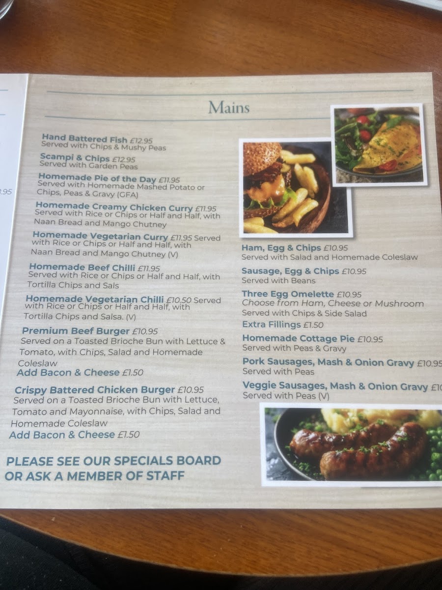 Menu Taylor's Cafe Bar-7