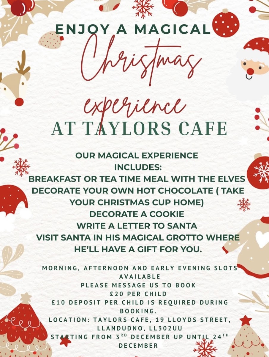 Menu Taylor's Cafe Bar-8