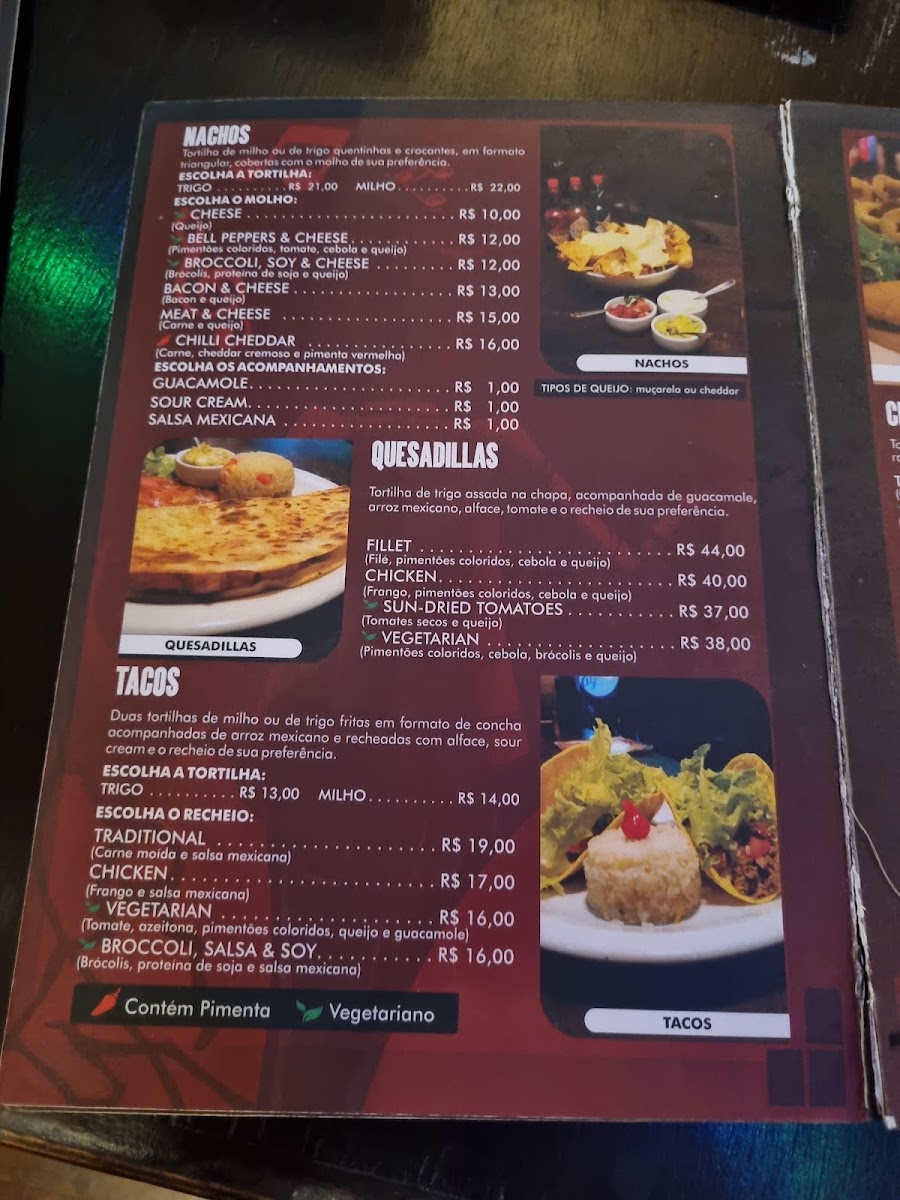 Menu Taylor's Pub-2