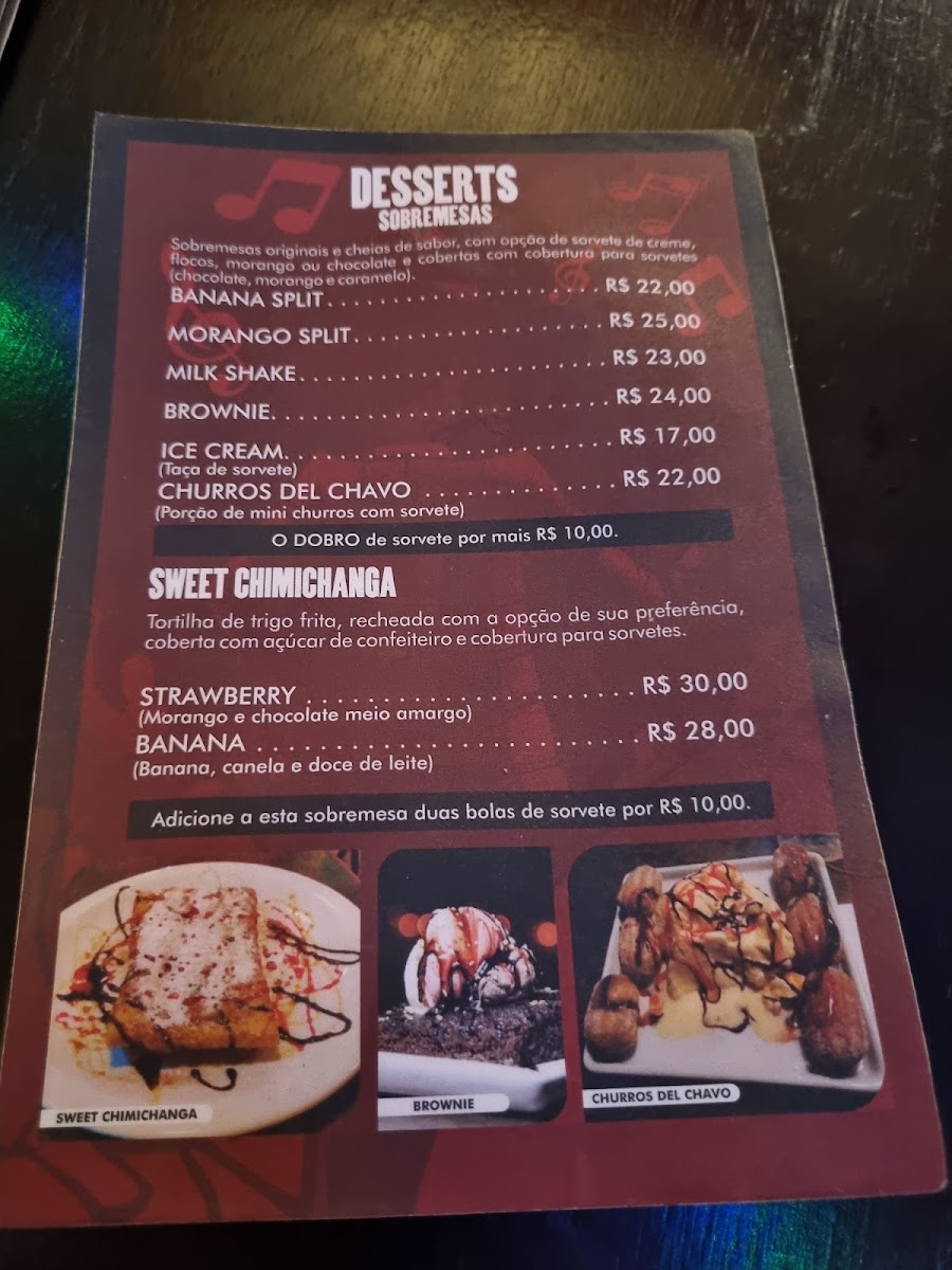 Menu Taylor's Pub-5