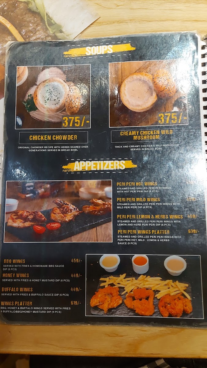 Menu Tayto - Centaurus Mall-2