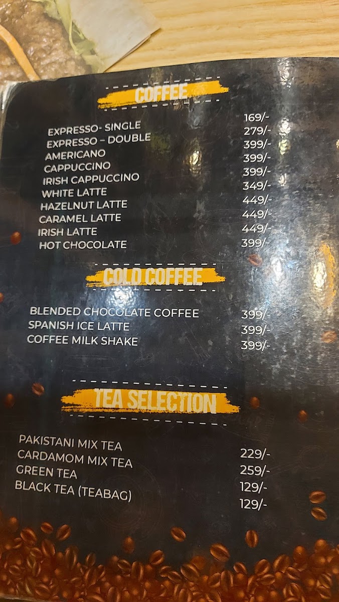 Menu Tayto - Centaurus Mall-3