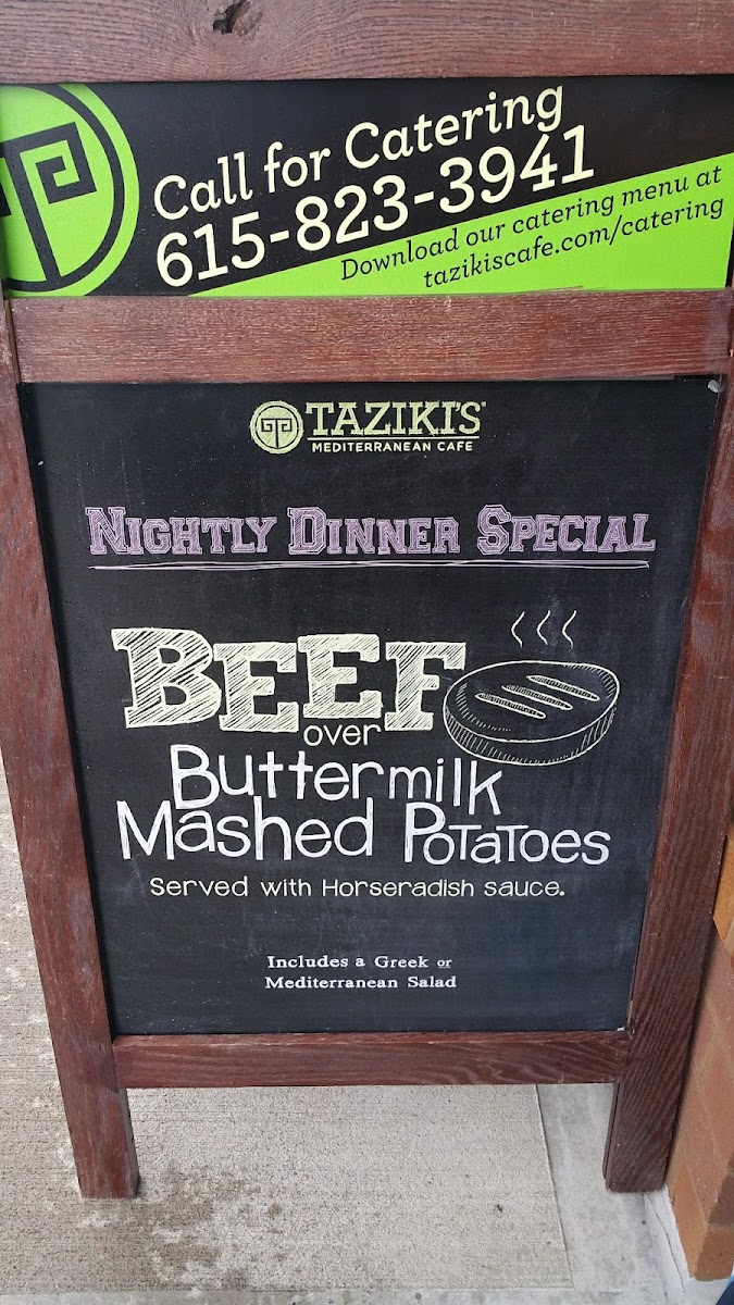 Menu Taziki's Mediterranean Cafe - Brentwood-4