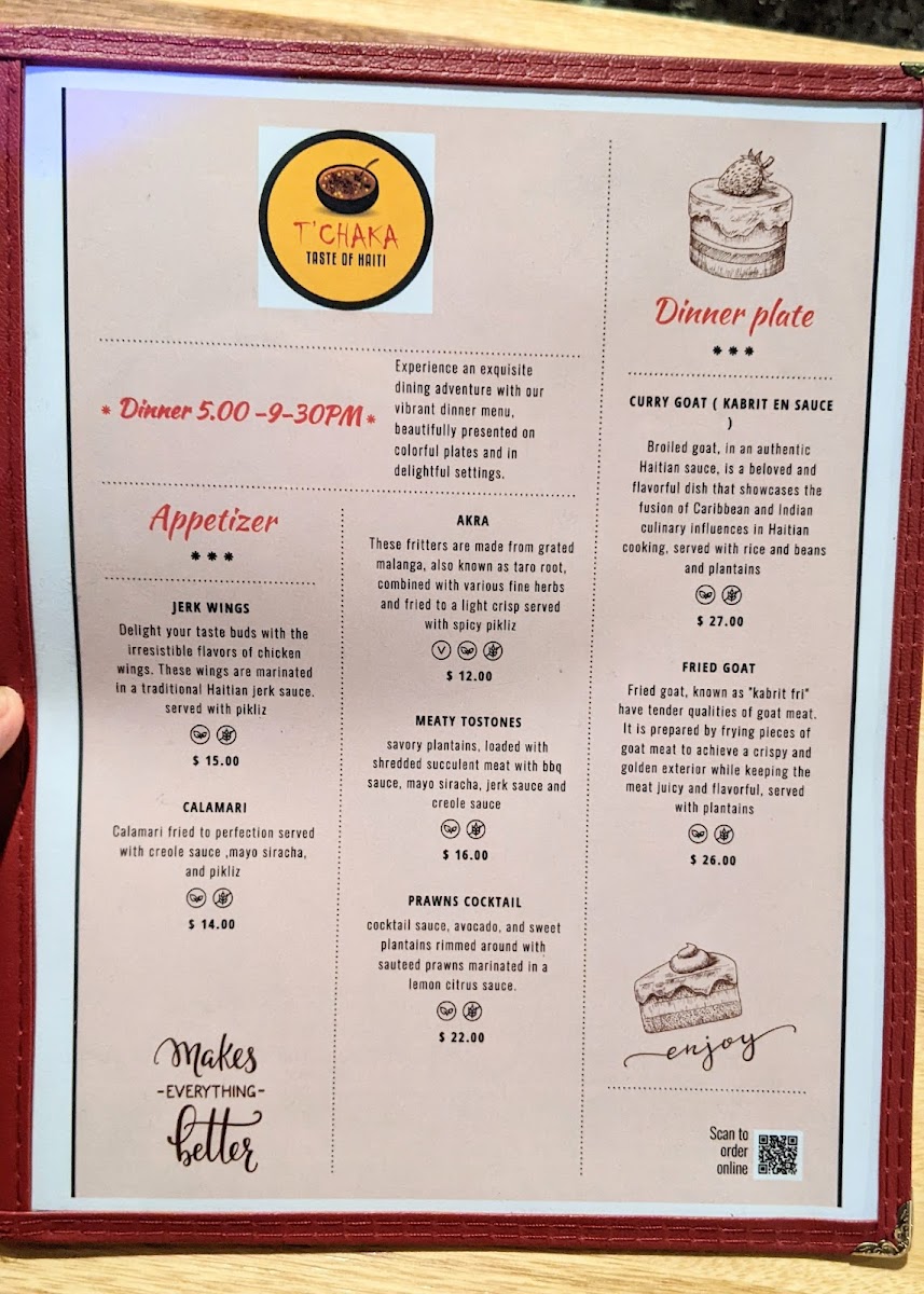 Menu T'chaka A Taste Of Haiti-6