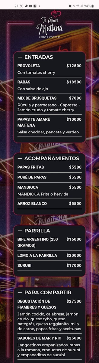 Menu Te Amare Maitena-4