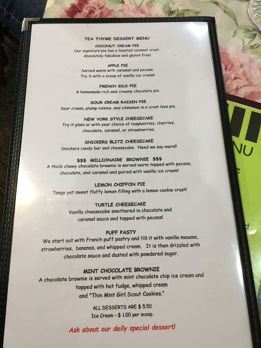 Menu Tea Thyme & Thyme To Shop-5