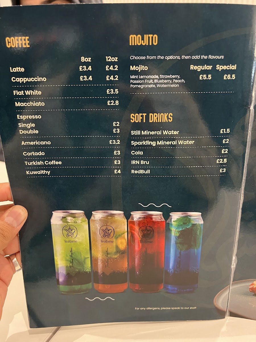 Menu Tea Time Leicester-5