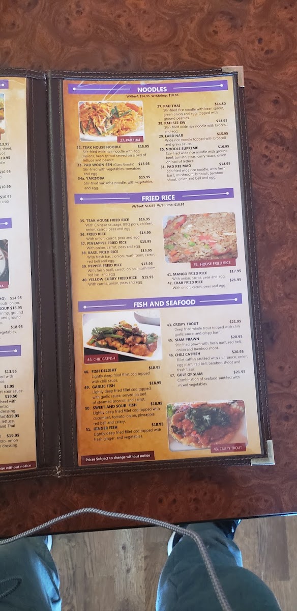 Menu Teak House-6