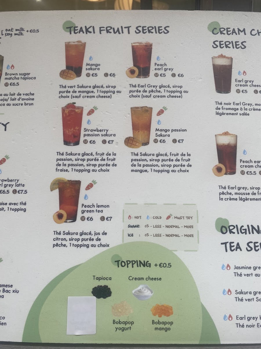Menu Teaki-8