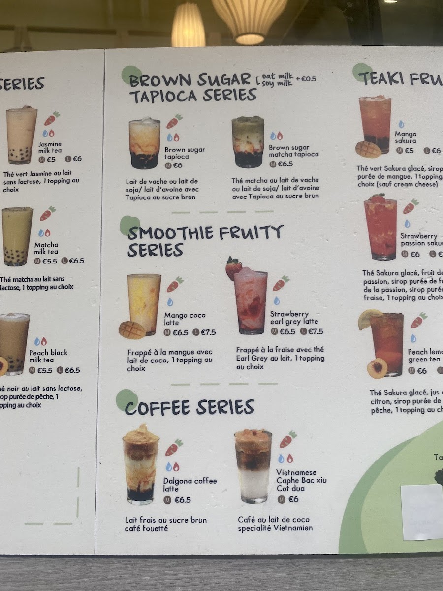 Menu Teaki-9