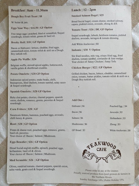 Menu Teakwood Cafe-2