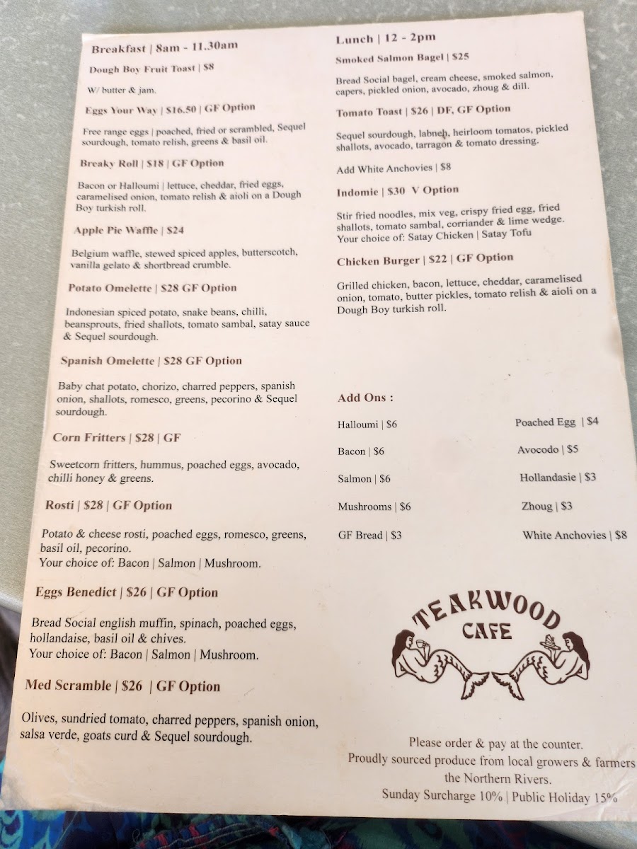 Menu Teakwood Cafe-3