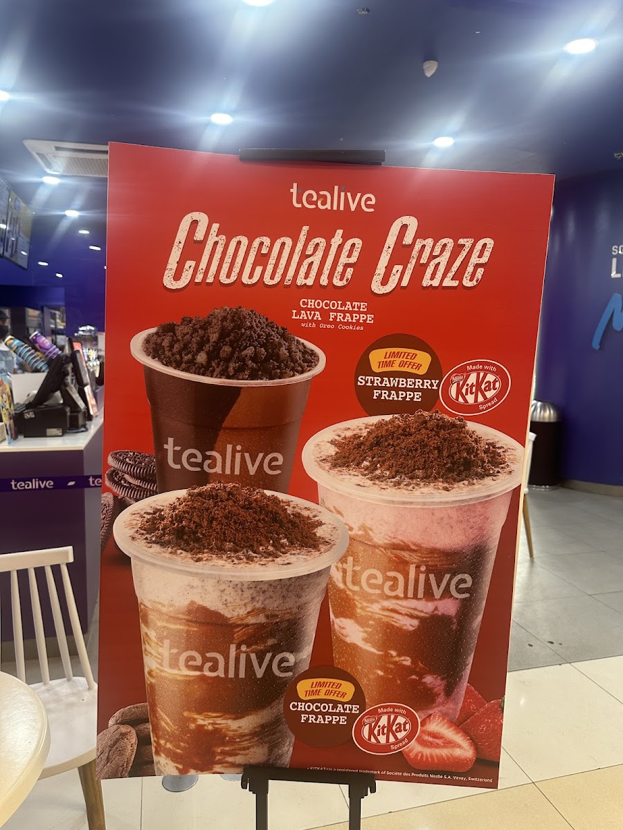 Menu Tealive Sm North Edsa-6