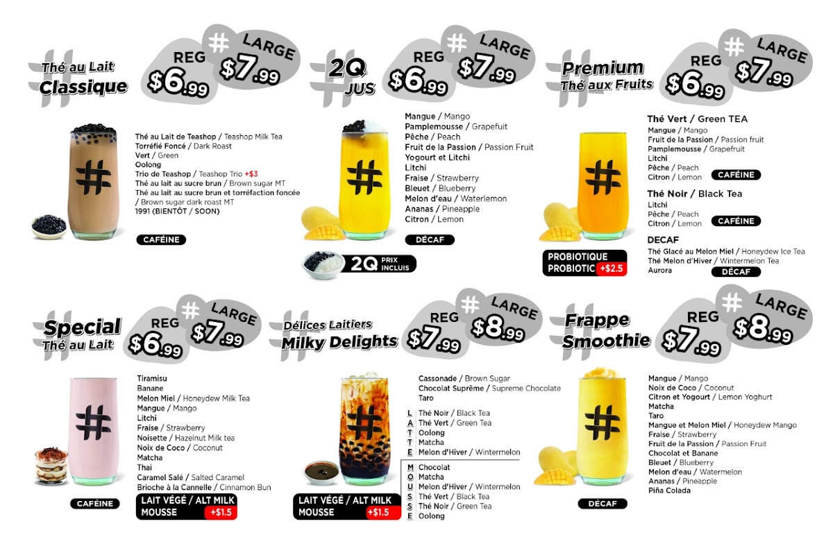 Menu #teashop Thé Aux Perles-2