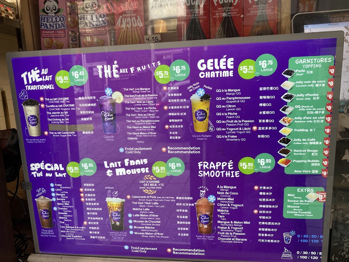 Menu #teashop Thé Aux Perles-6