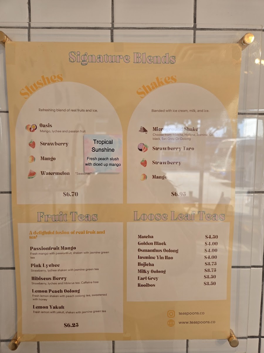 Menu Teaspoons & Co.-5