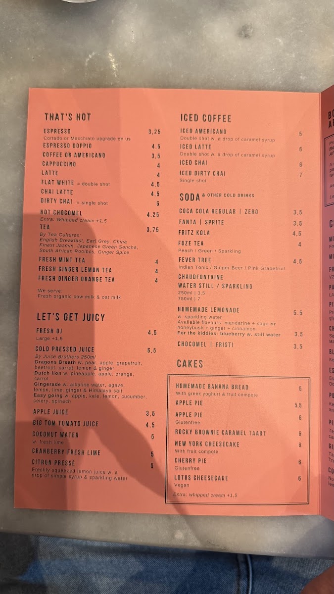 Menu Teds Den Haag - All Day Food & Drinks-9