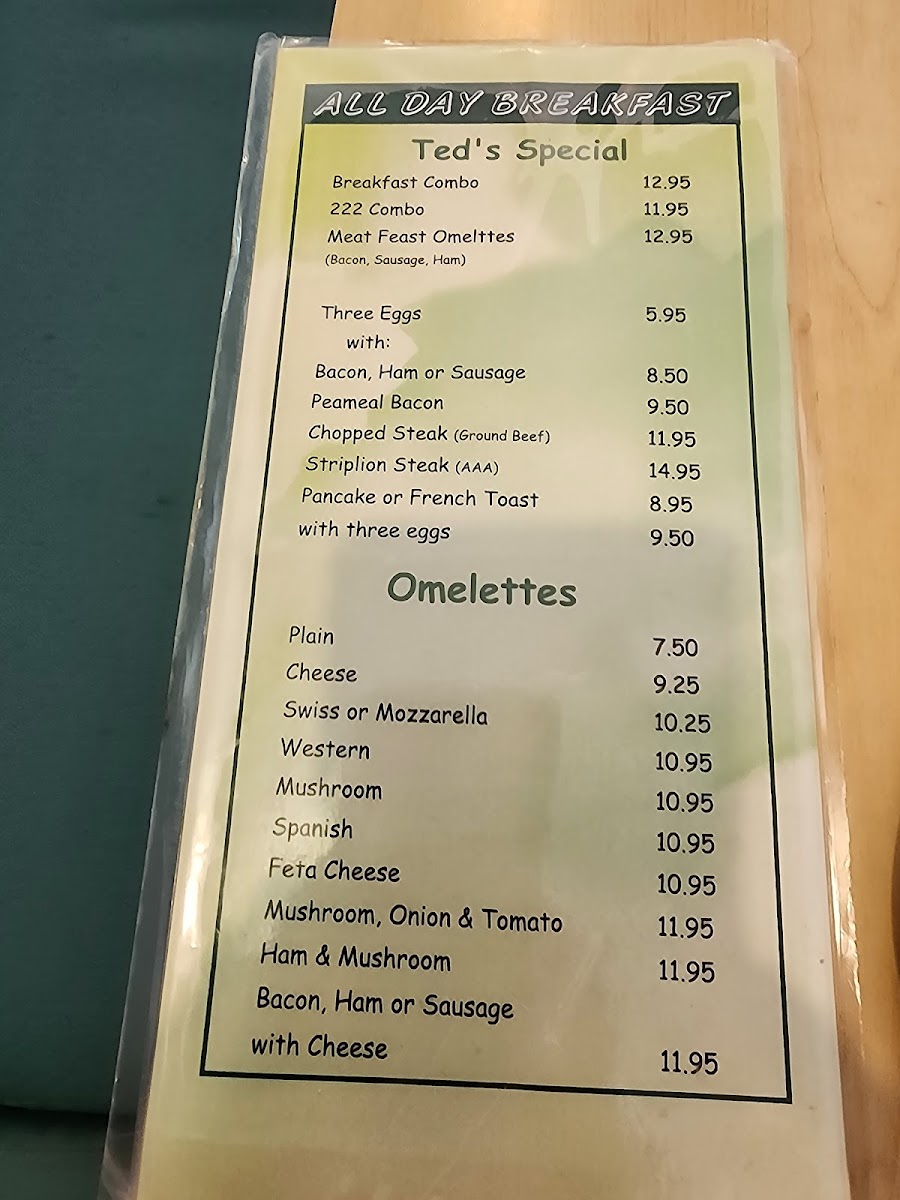 Menu Ted's Restaurant-10