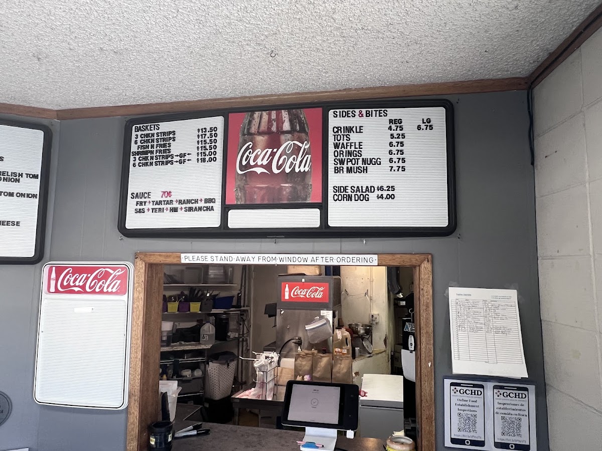 Menu Teepee Drive-In-10