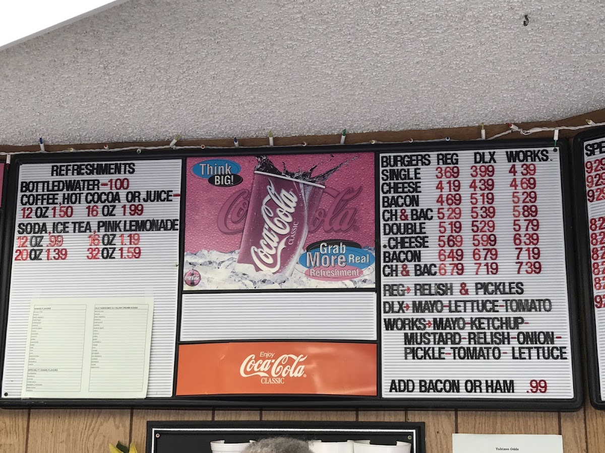 Menu Teepee Drive-In-6