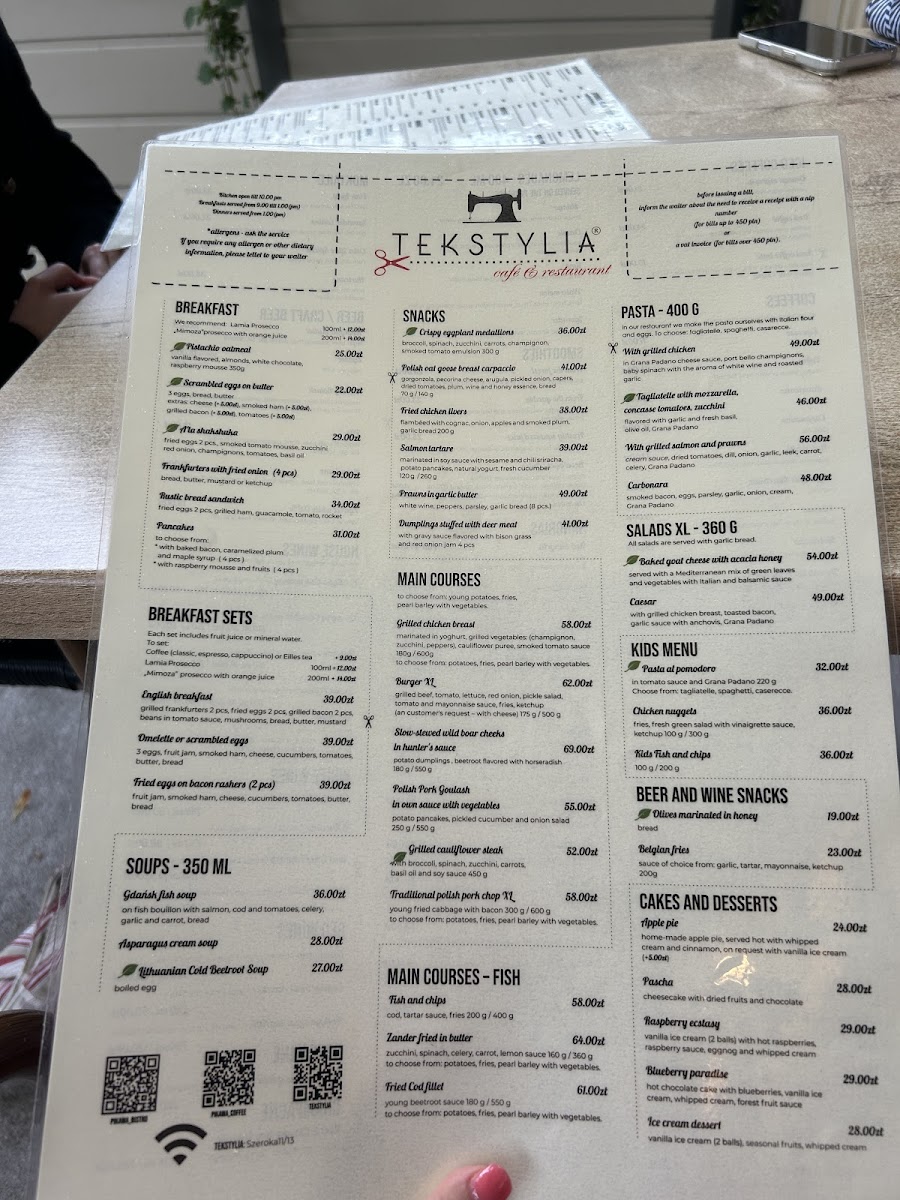 Menu Tekstylia-1