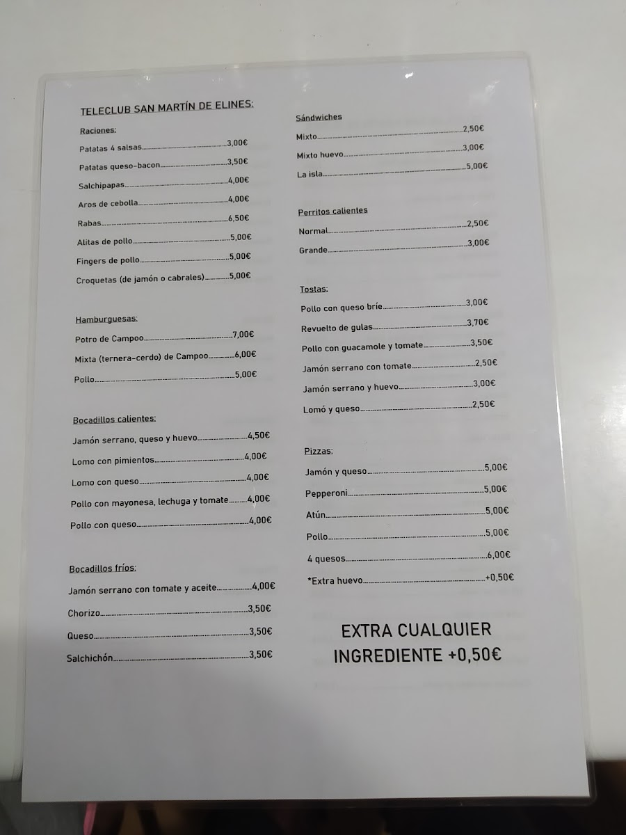 Menu Teleclub San Martín De Elines-Bar La Escuela-2