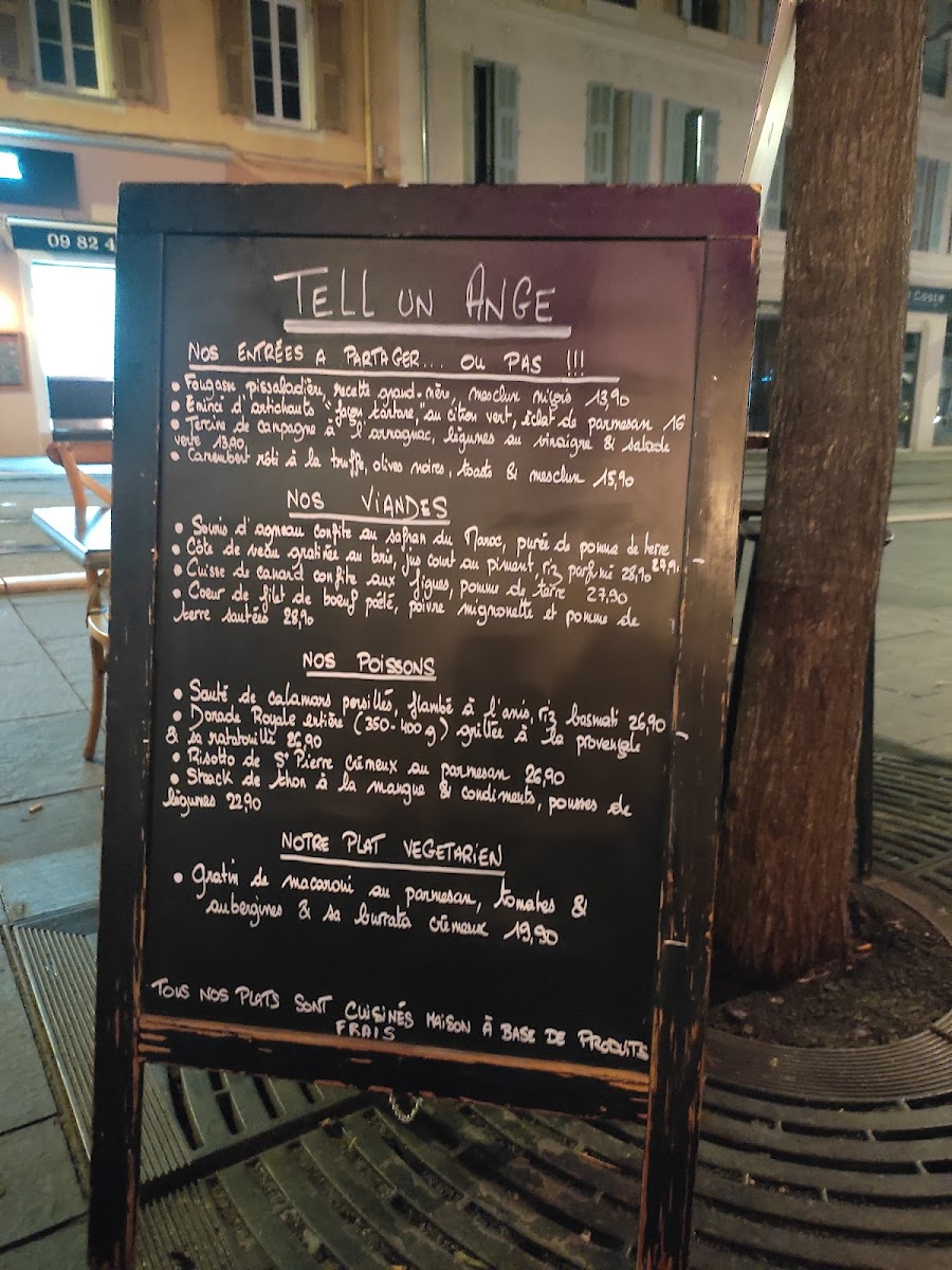 Menu Tell Un Ange-1