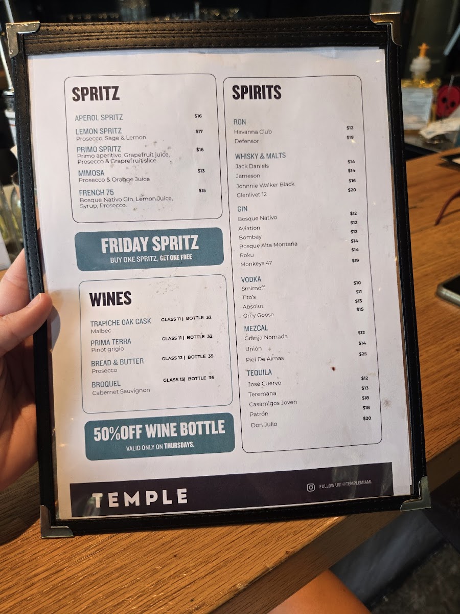 Menu Temple Wynwood-4