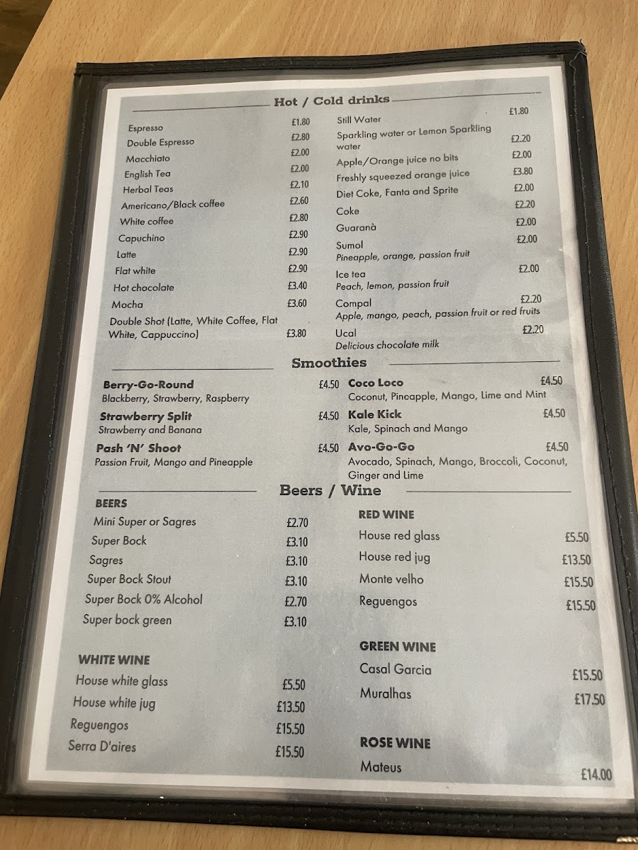 Menu Temptation Coffee Bar-1