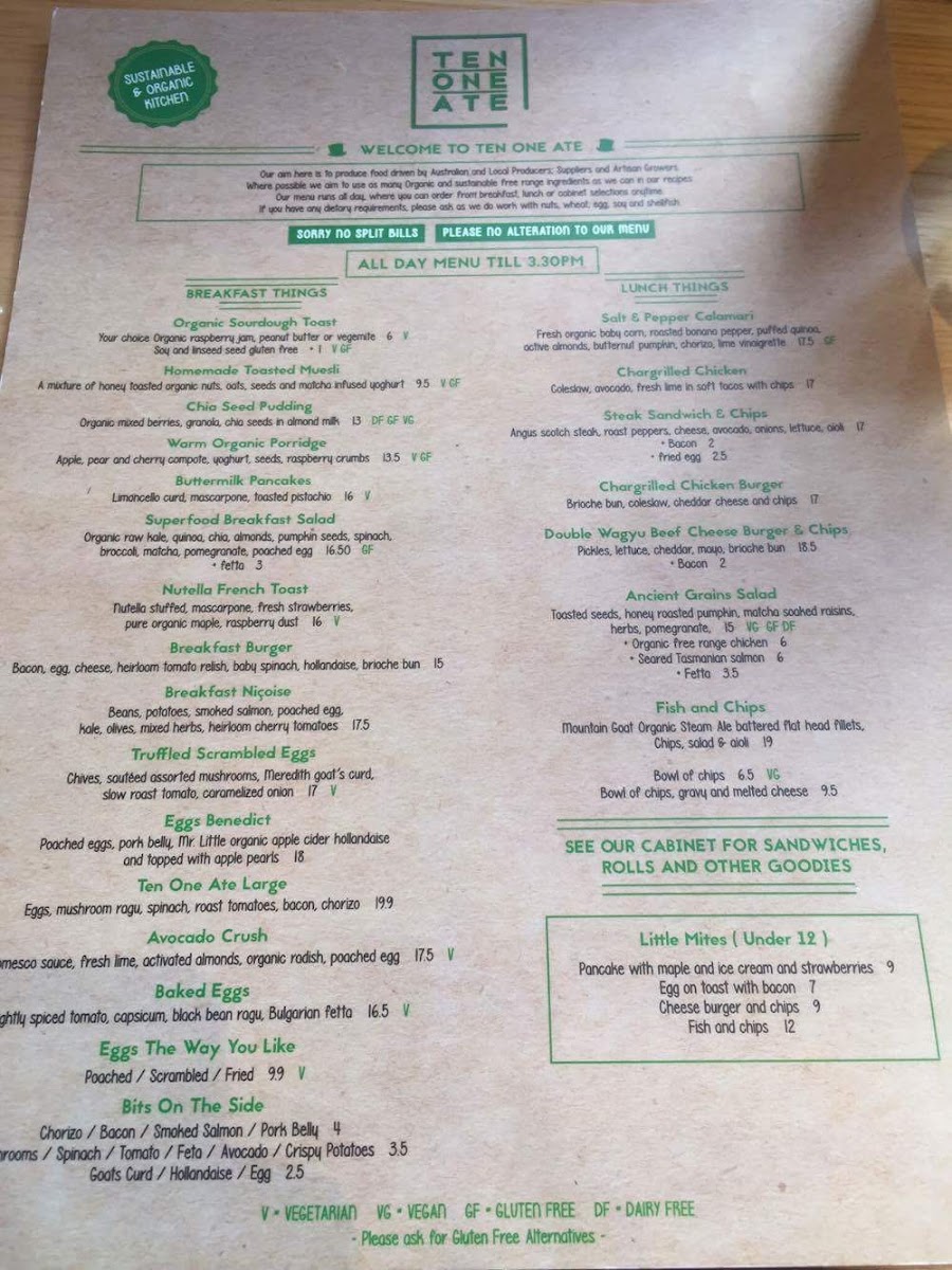 Menu Ten One Ate-7
