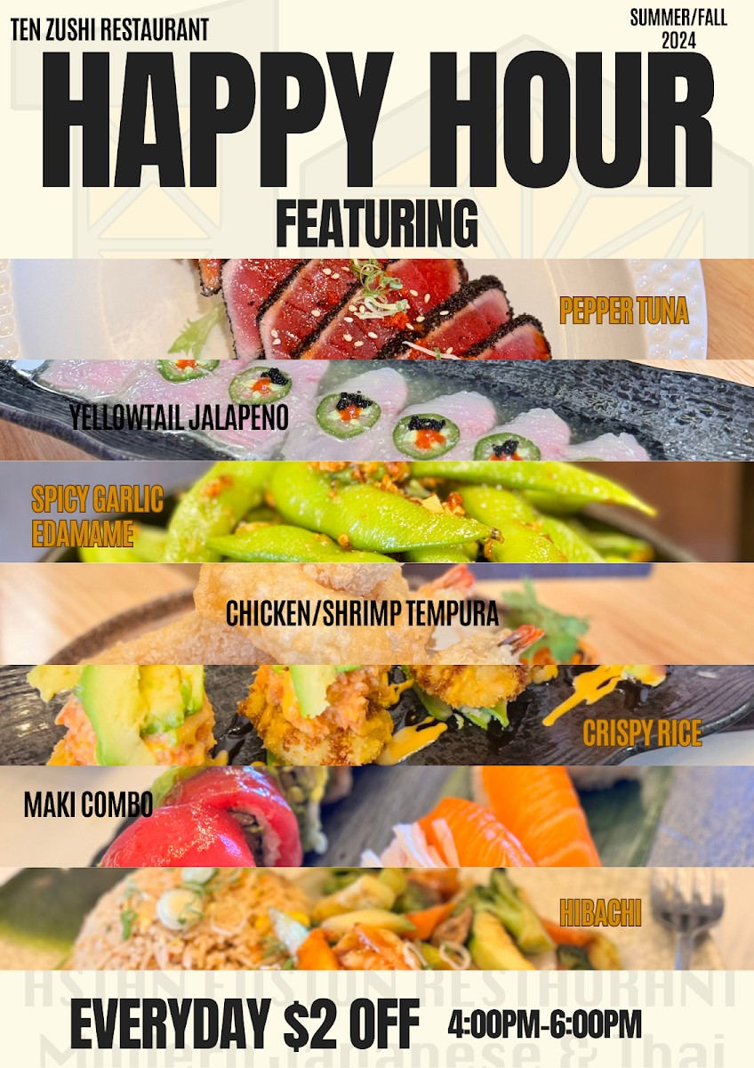 Menu Ten Zushi Japanese & Thai-2
