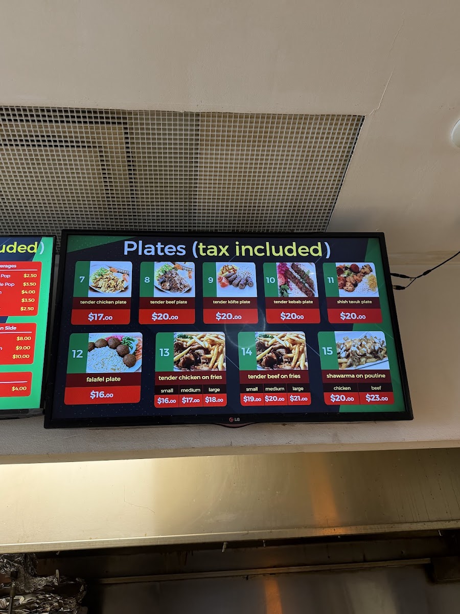 Menu Tender Shawarma & Grill-2