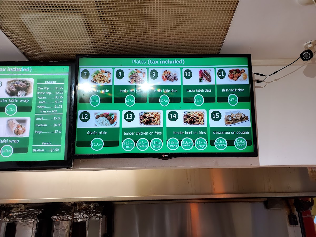 Menu Tender Shawarma & Grill-6