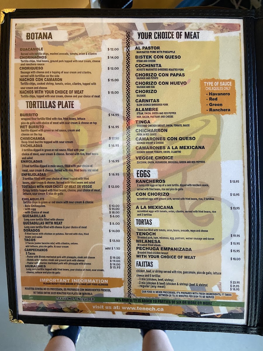 Menu Tenoch Grill And Bar-3